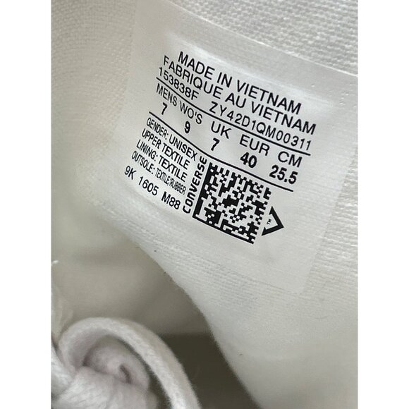 Converse Andy Warhol Brillo Soap Pads Chuck Taylor Sneakers Mens 7 Womens 9 RARE - Picture 8 of 12